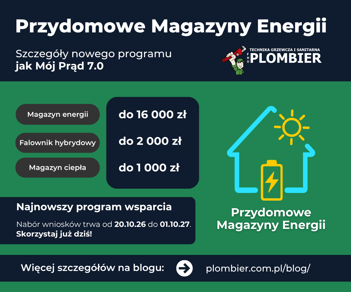 Program Przydomowe Magazyny Energii (jak Mój Prąd 7.0) – szczegóły dofinansowania Szczegóły dofinansowania w programie Przydomowe Magazyny Energii (jak Mój Prąd 7.0)